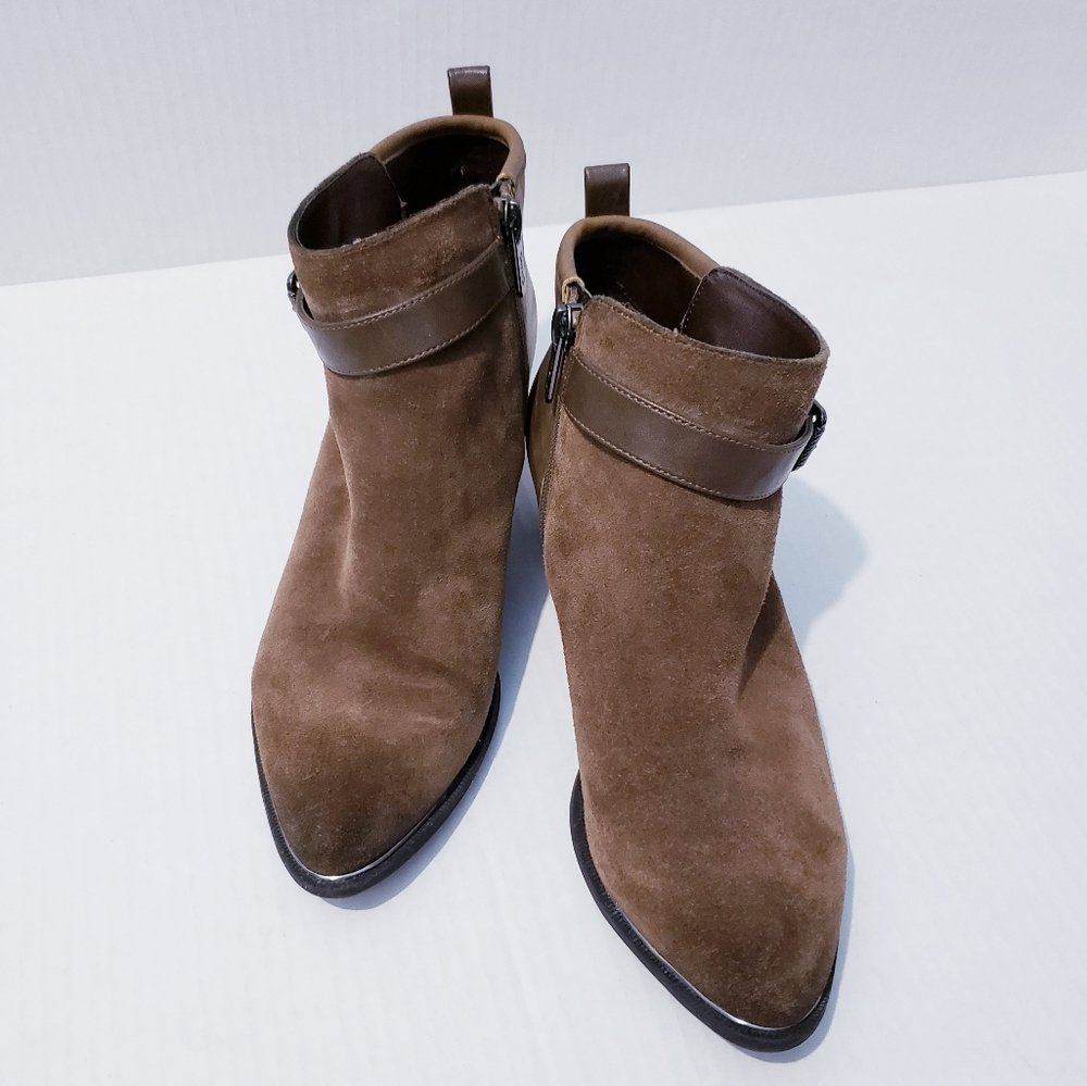 Circus by Sam Edelman Suede Pointy Toe Booties 7